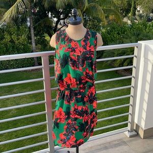 Vince Camuto TROPICAL PRINT Tank dress